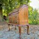 Chippendale Style Mahogany Slant-Leaf Desk/Secretary