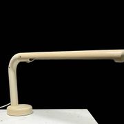 Swedish Off-White Tubular Table Lamp by Anders Pehrson for Ateljé Lyktan, 1970s