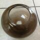 Lustre 3 boules verre fumé 70's
