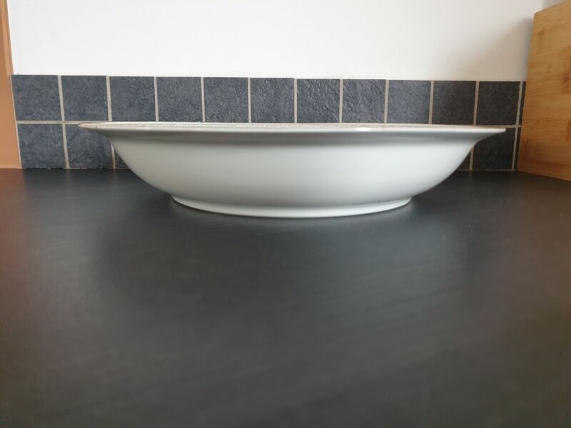 Raynaud et Cie Important hollow dish Limoges porcelain