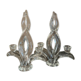 Bougeoirs cristal