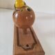 Vintage wooden children's coat rack