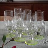 Uranium champagne flutes