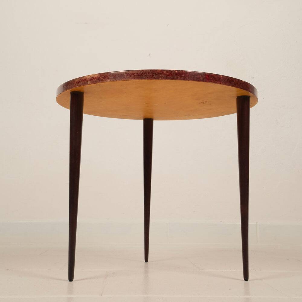Low Aldo Tura Parchment table, 1950