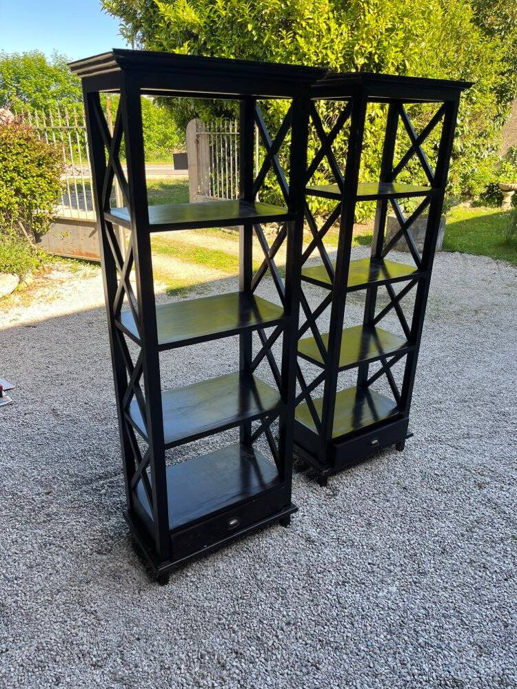 Pair of vintage shelves