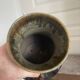 Old Vase Pot ATELIER ART LABREC Glazed Stoneware Green Brown France Pottery