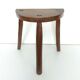 Tripod wood stool