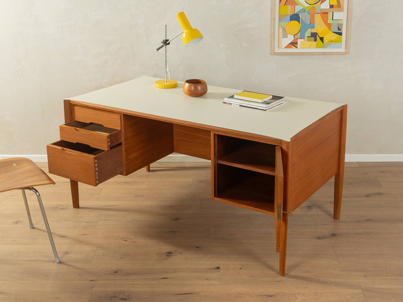 1960s desk, Wilhelm Renz, vintage
