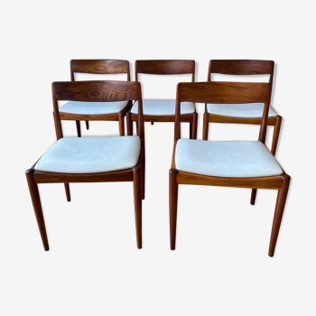 Suite de 5 chaises Moderntone originales de 1965