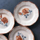 Set of 4 dessert plates Digoin Sarreguemines