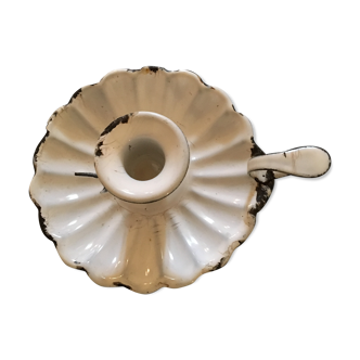 Candlestick enamelled