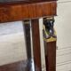 “Return from Egypt” console in mahogany, early 19th century