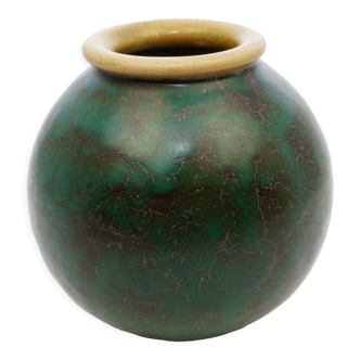 LOUIS LOURIOUX ( 1874-1930 ) ceramic SANDSTONE VASE