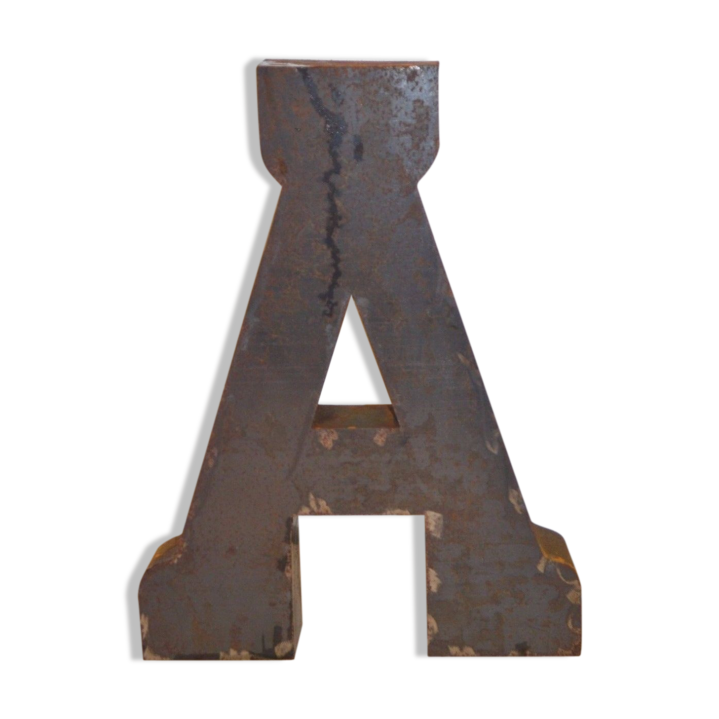 Industrial letter "A" steel