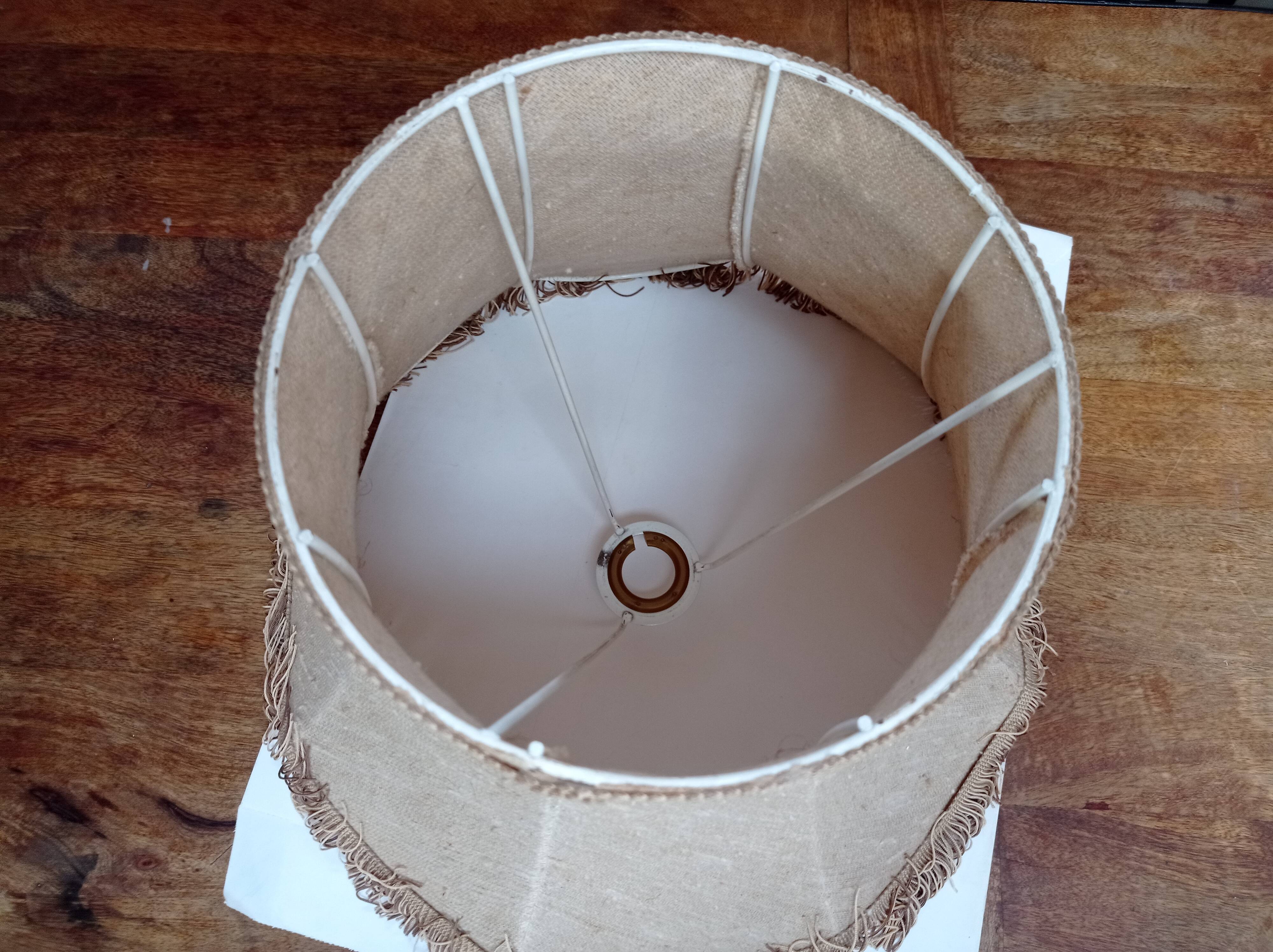 Lampshade with fringes