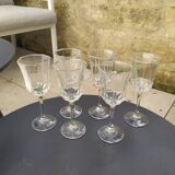 6 Luminarc liquor glasses