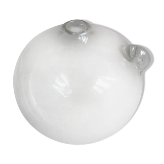 Vase soliflore en verre ancien