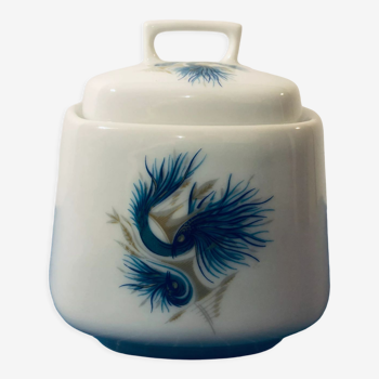 Signed porcelain sweet pot - Art Nouveau