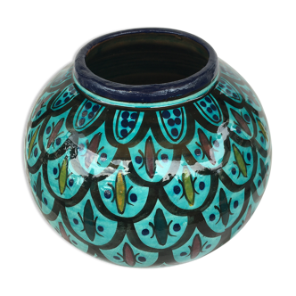Moroccan ceramic vase