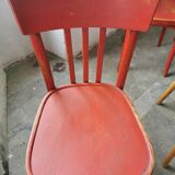 Set of 6 vintage bistro chairs