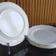 5 Dessert plates 22cm Sarreguemines France