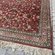 Vintage Turkish carpet Hereke end knoated hand 150x225 cm