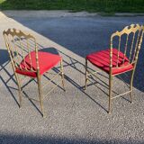 Pair of charivari chairs
