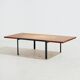 Inlaid rosewood coffee table