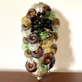 Art Nouveau wall light, Murano glass 1900