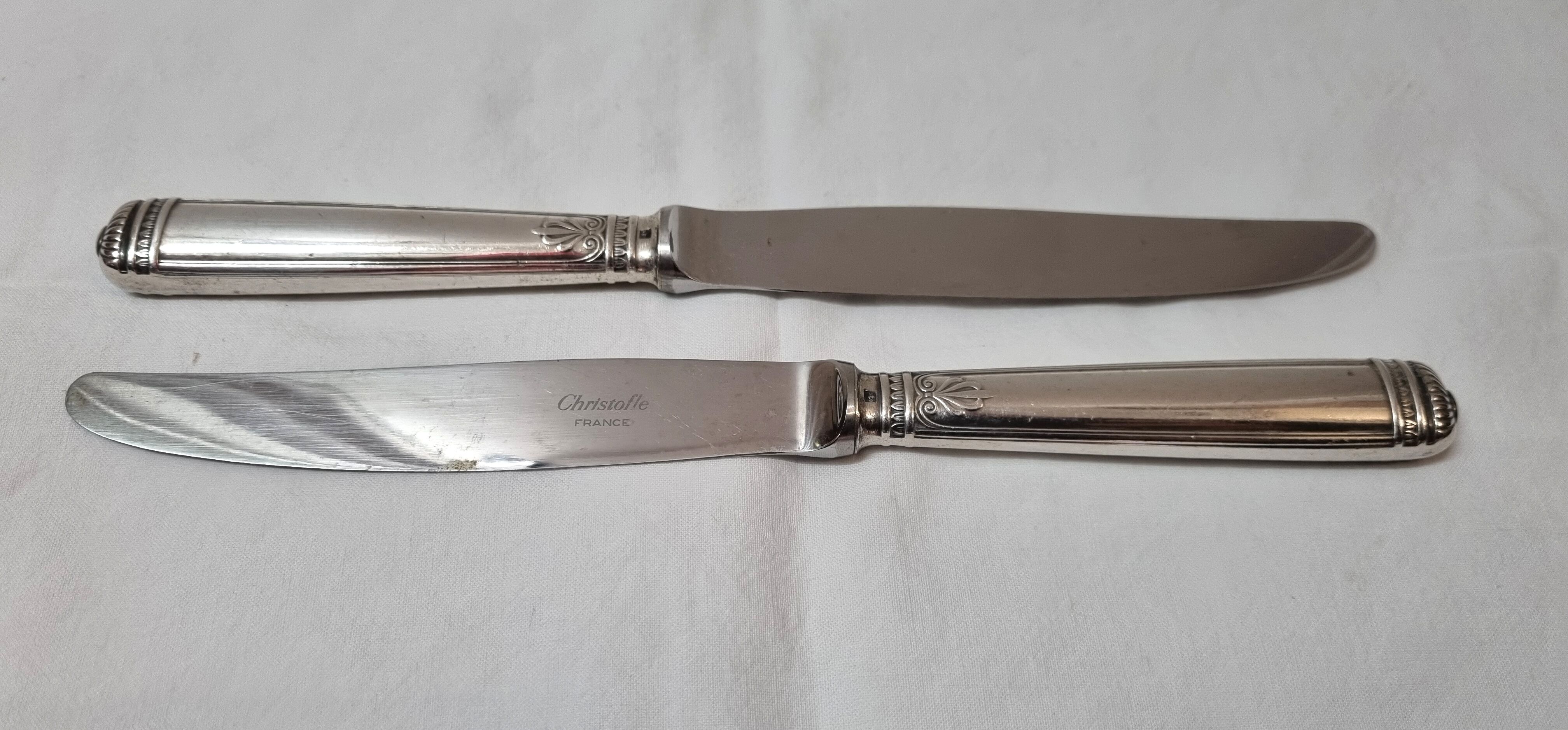 Christofle Malmaison knives