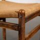 Set of 5 rope chairs