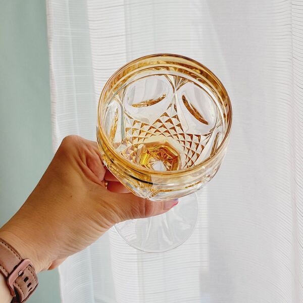 Amaris Nachtmann 6 Grands Verres A Vin Eau En Cristal Coloré Irisé