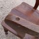 Fauteuil de bureau Louis Philippe en chêne