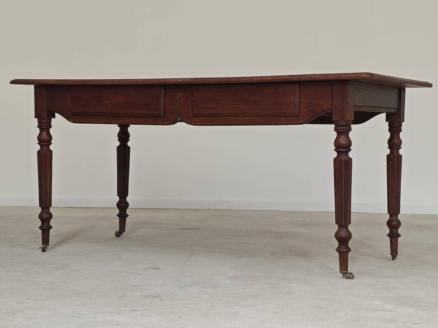 1940s farmhouse table in solid oak