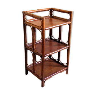 Etagère en rotin 69 x 38 cm