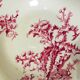 4 vintage hollow plates from gien model thistles 211256