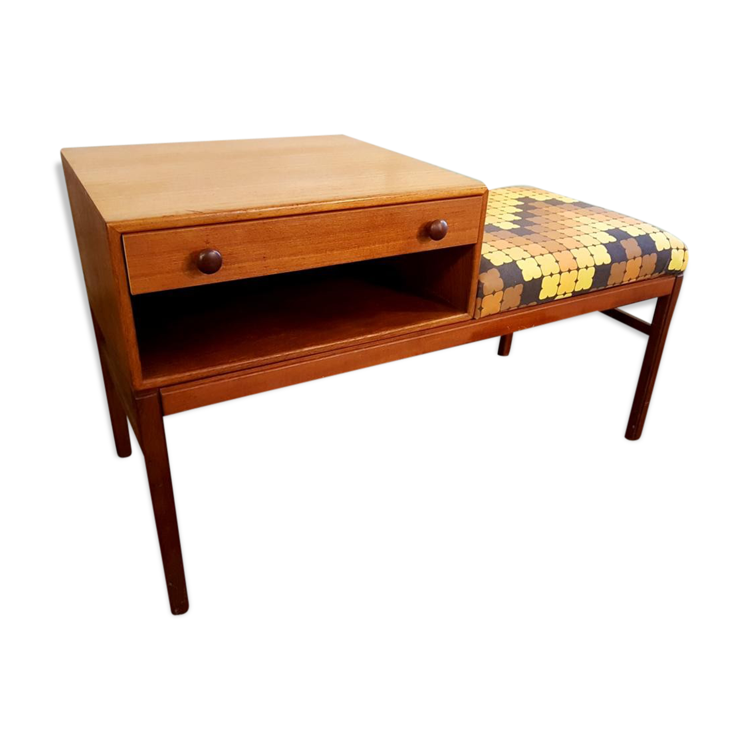 Telephone table & bench Tingstroms Sweden 1960 s