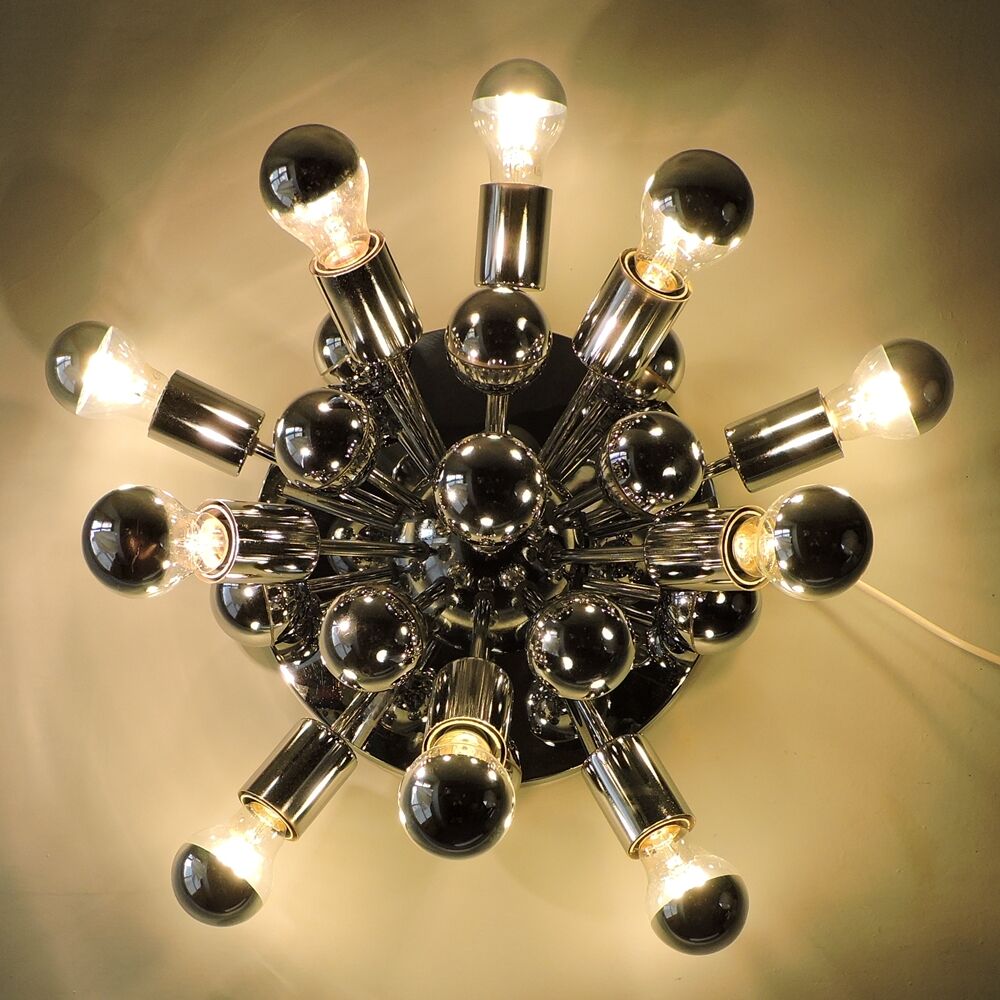Goffredo Reggiani sconce sputnik, Italy 1970