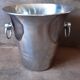 Metal champagne bucket
