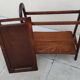 Vintage wooden side table servant from the 1950s.