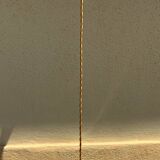 Vintage retro style enamelled sheet metal farmhouse pendant light