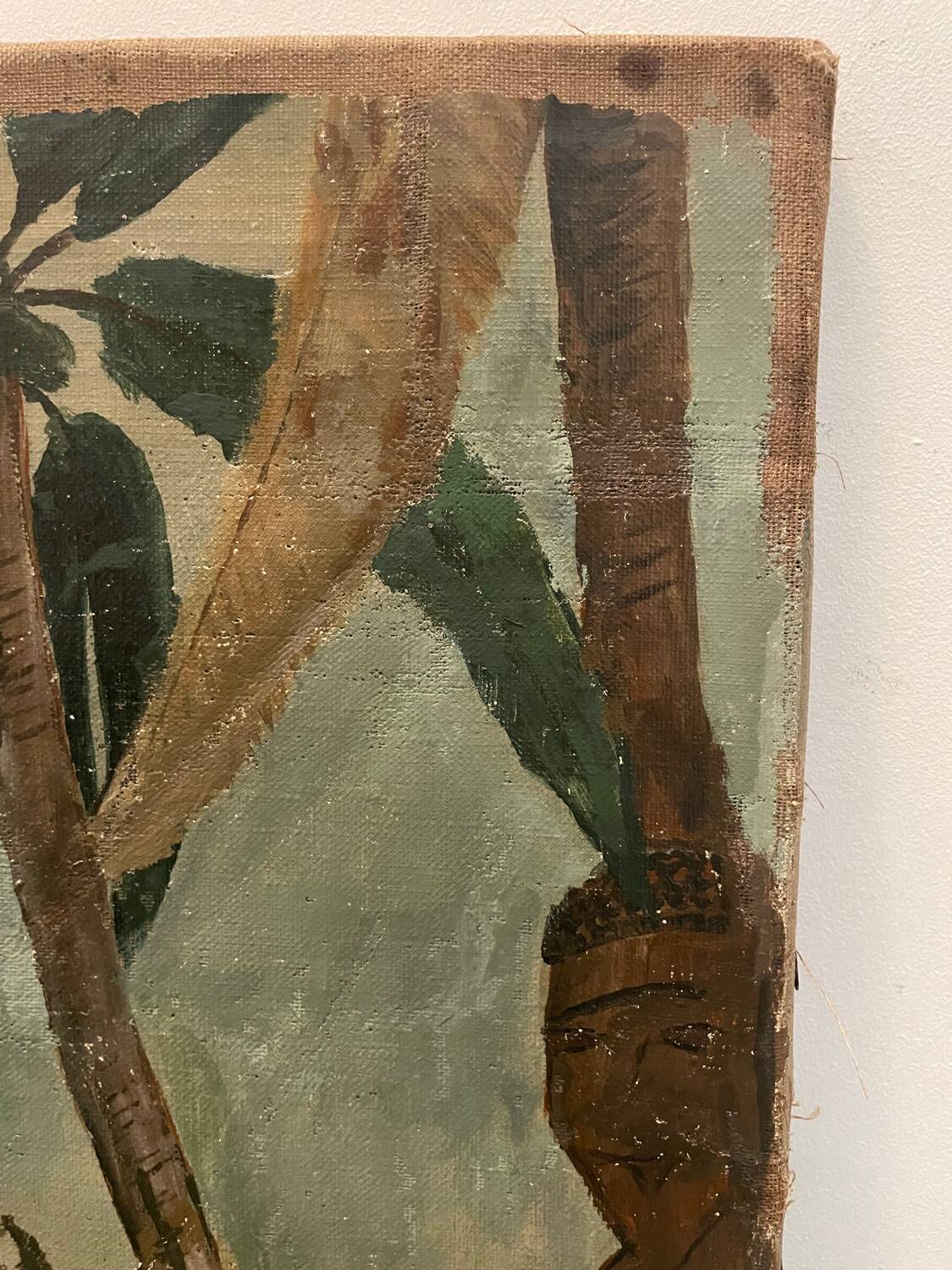 Old painting Tahiti 1937