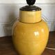 Vintage cracked ceramic lamp