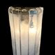 Pair of sconces " called murano waterfall " by carlo nason for mazzega