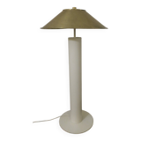 Peter Preller for Tecta floor lamp with brass shade, 1980s