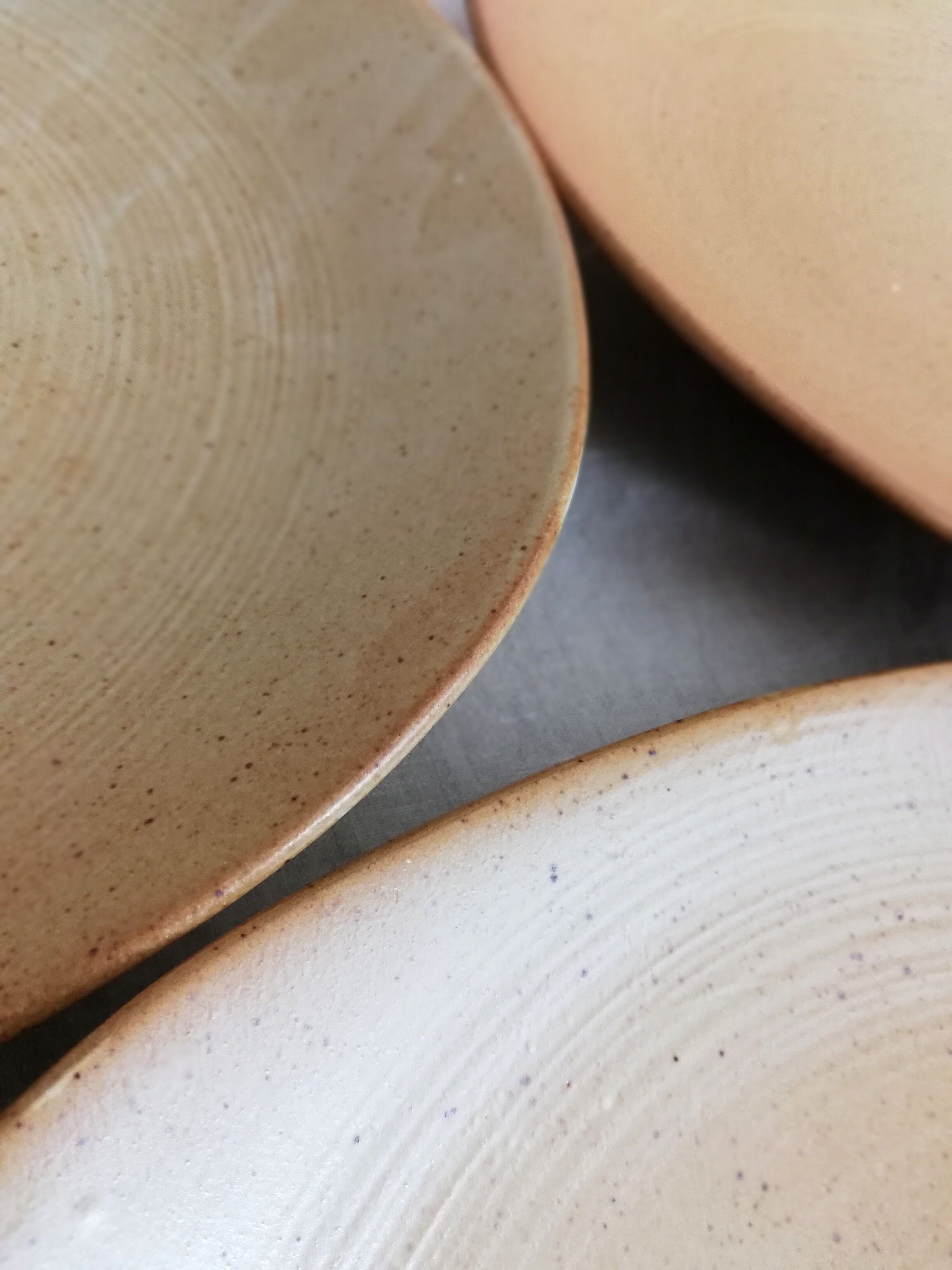 Service 11 steak plates Grès Village CNP