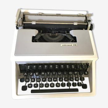 Machine à écrire Underwood 310 circa 1970