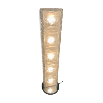 Lampadaire en verre Mazzega