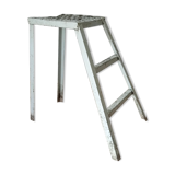 Vintage workshop metal stepladder
