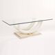 Faux elephant tusk coffee table Maison Jansen for Ralph Pucci Collections Italy